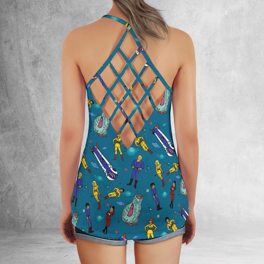 Criss Cross Tank Top - AHL8G4VU -  - 3