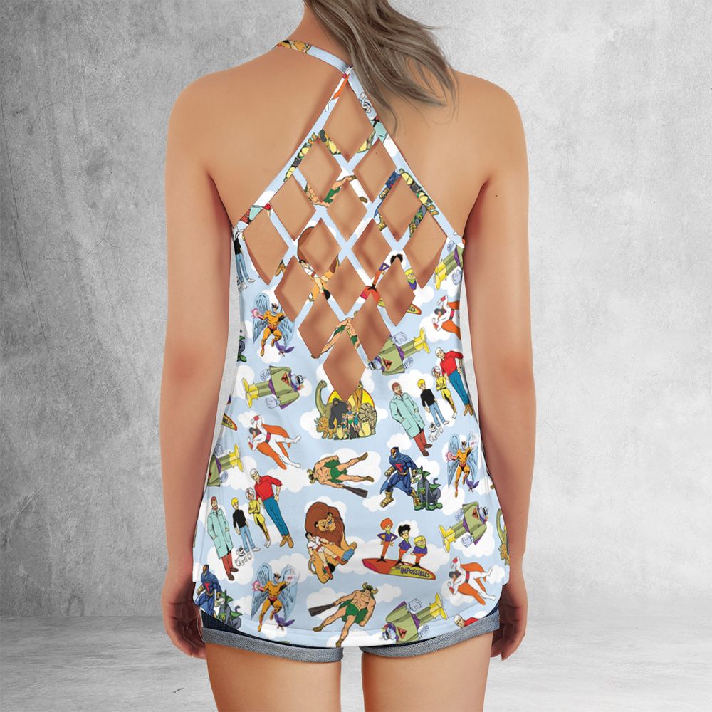 Criss Cross Tank Top - 5W5NZPX9 -  - 3