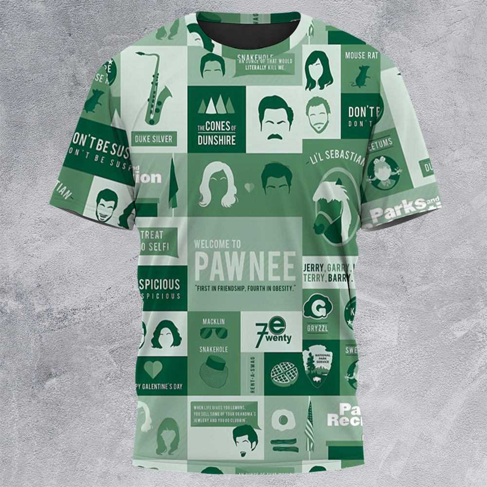 All-Over Print Unisex T-Shirt - QLQKK5BW -  - 3