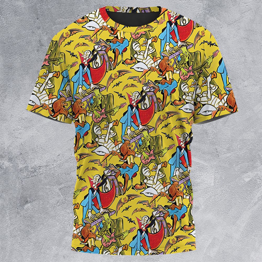 All-Over Print Unisex T-Shirt - F5MD3F3N -  - 3