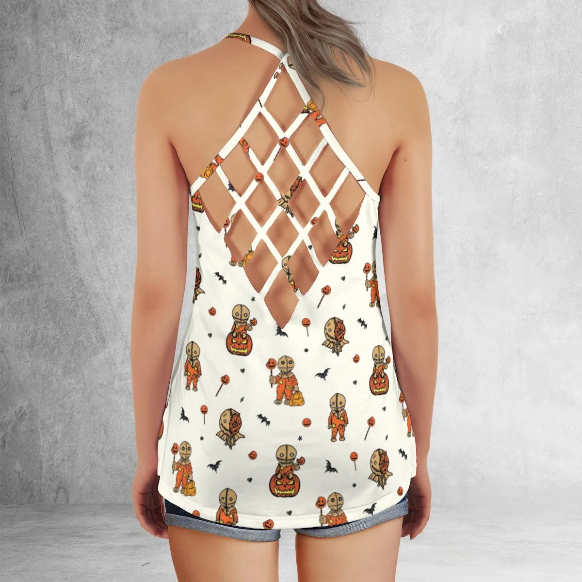 Criss Cross Tank Top - 9ELCCH1D
