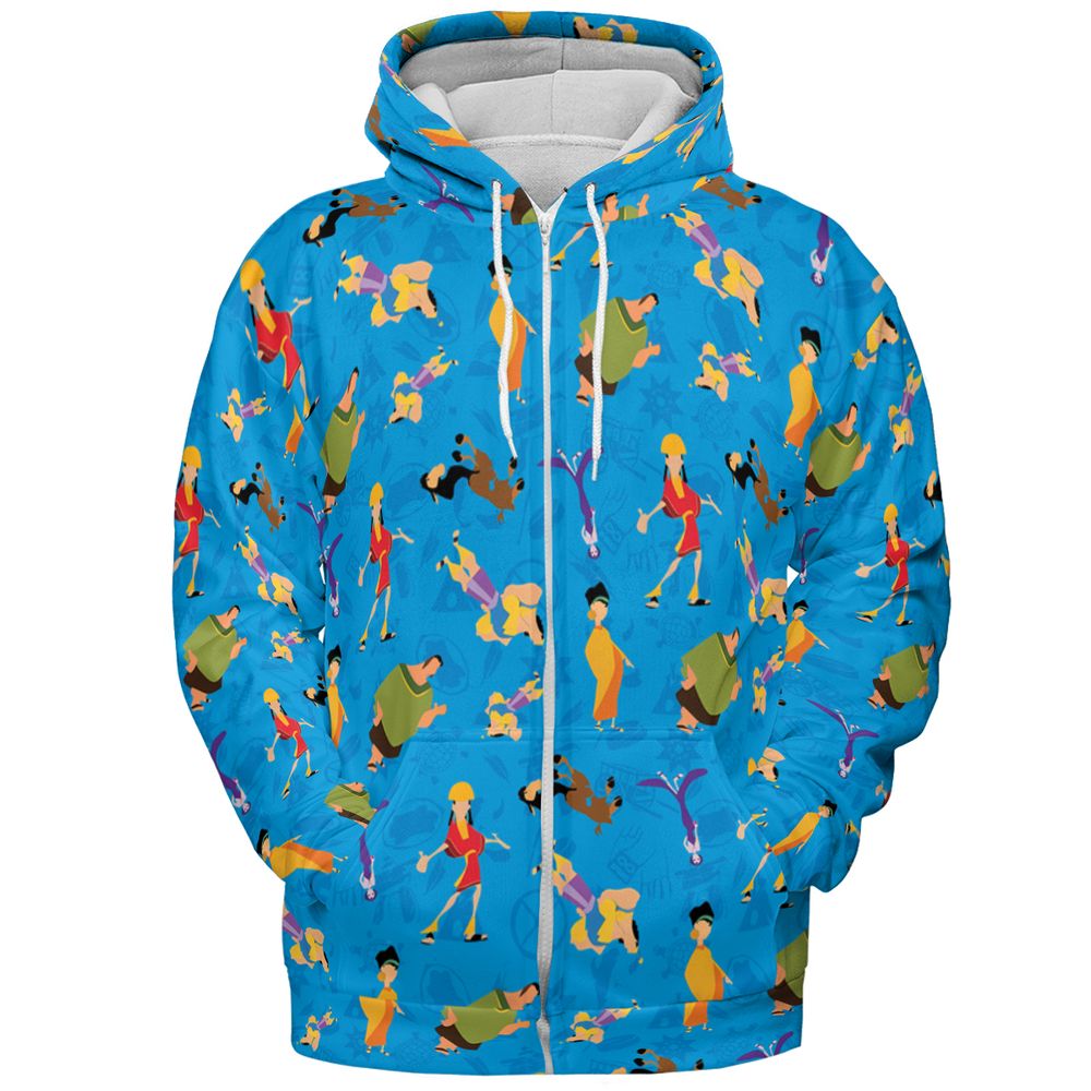 All-over Print Hoodie - QF7L7QHE -  - 3