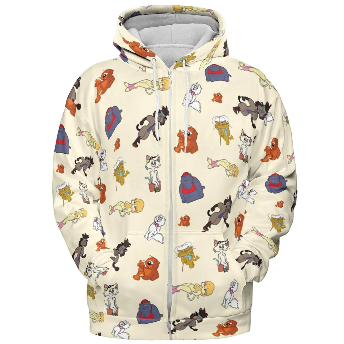 All-over Print Hoodie - 2XB41BJR
