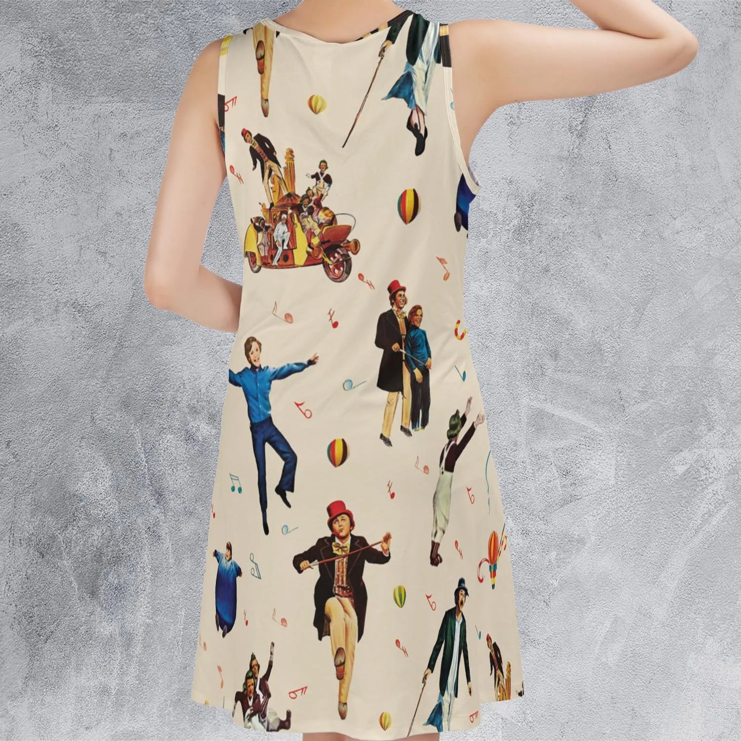 Sleeveless Dress - E1EDZFCL