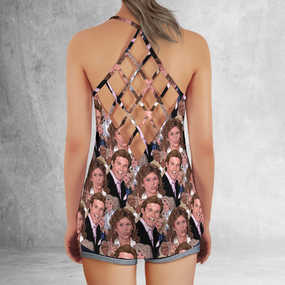 Criss Cross Tank Top - 3H126XJG -  - 3