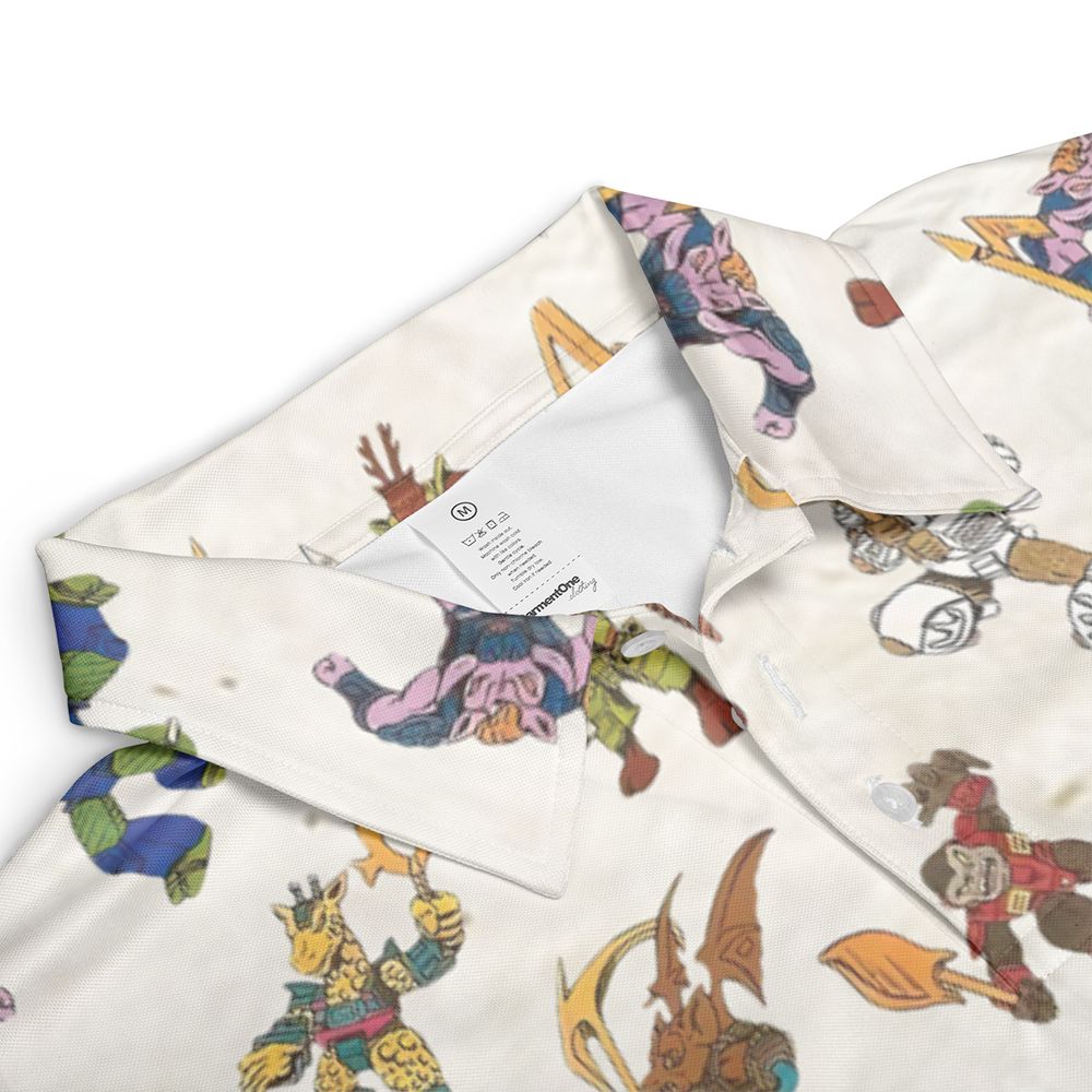 AOP Men/Women Polo Shirt - 5XACWUGW -  - 3