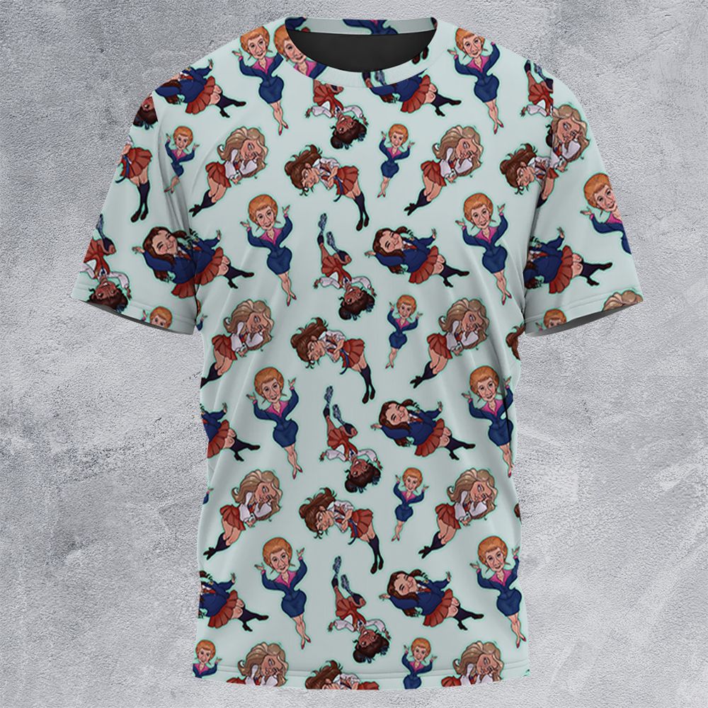 All-Over Print Unisex T-Shirt - PAVDB68T -  - 3