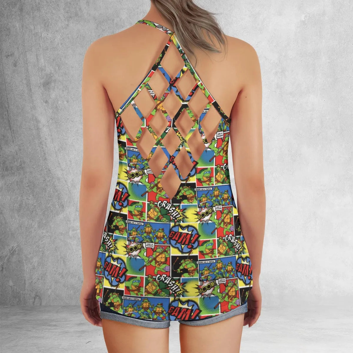 Criss Cross Tank Top - ENHYP5J4