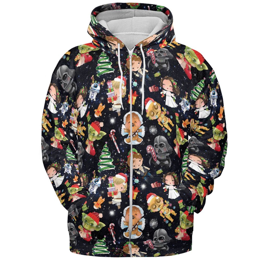 All-over Print Hoodie - C46MPYCH -  - 3