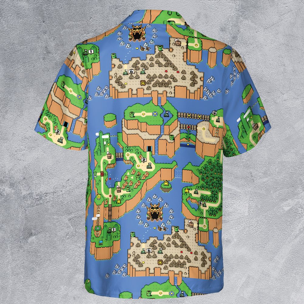 Super Mario World Map -  - 3