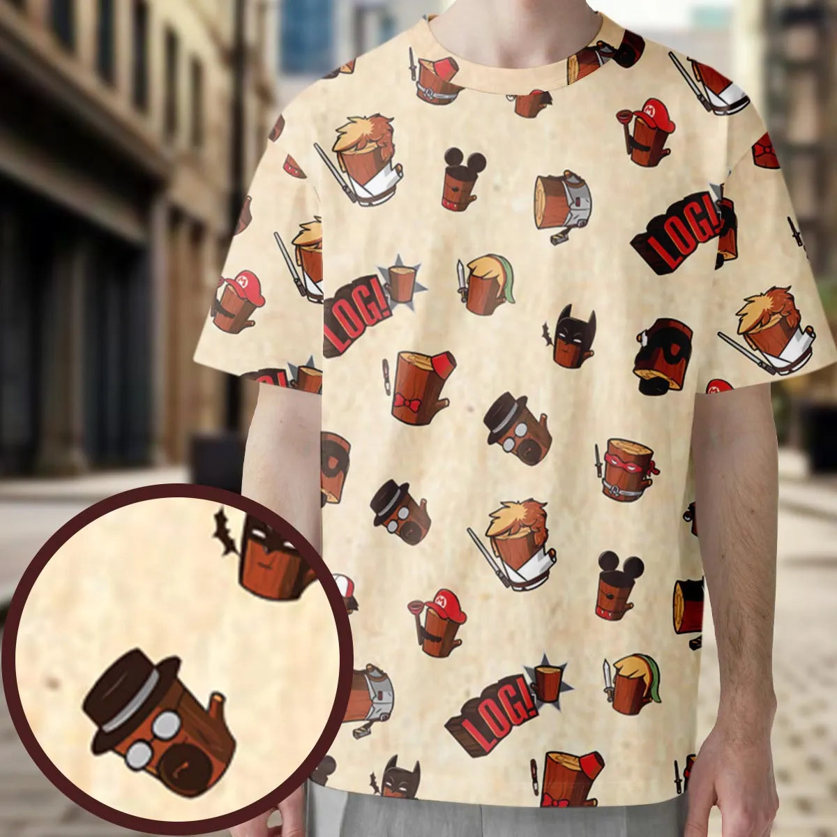 All-Over Print Unisex T-Shirt - YMVQBC62
