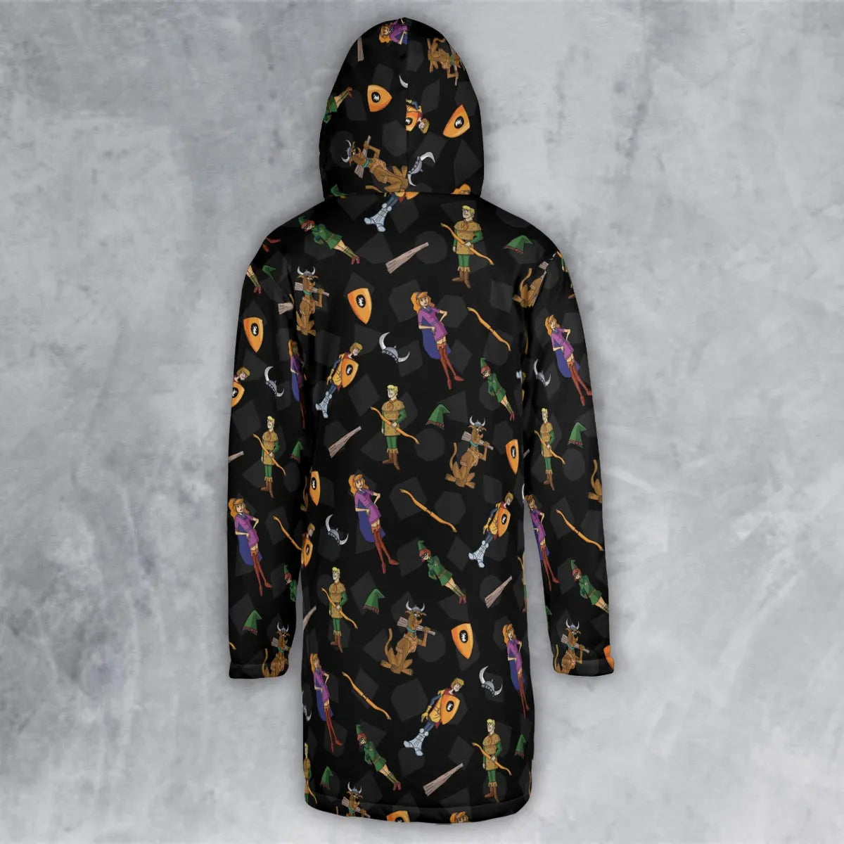 Hooded Cloak Coat - M5246BN9