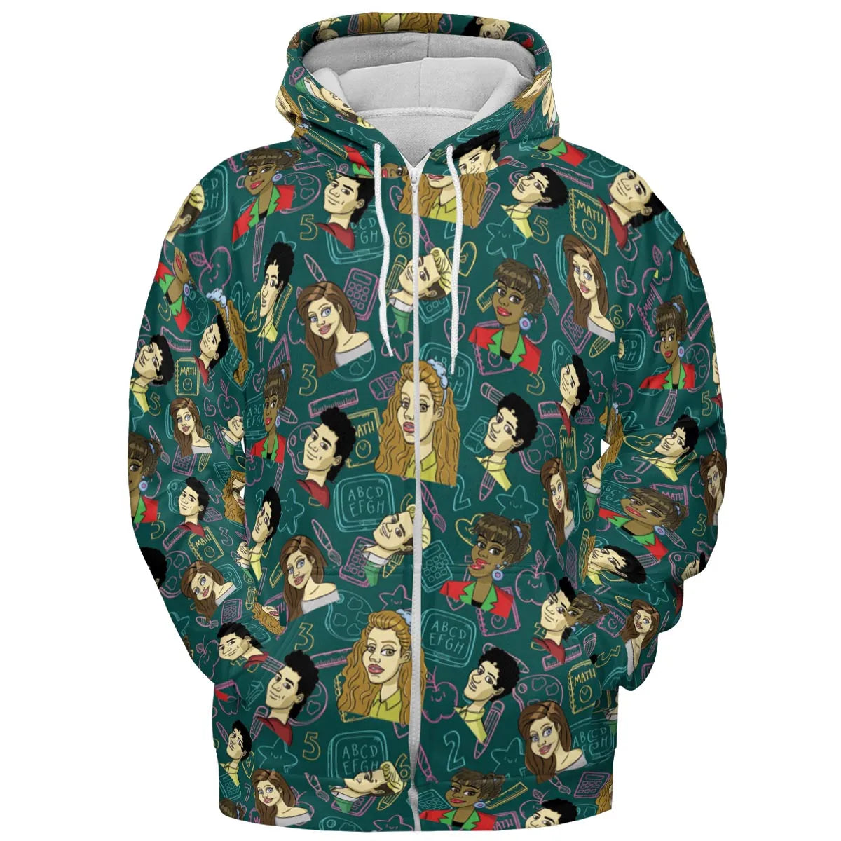 All-over Print Hoodie - N7ZJ83P7