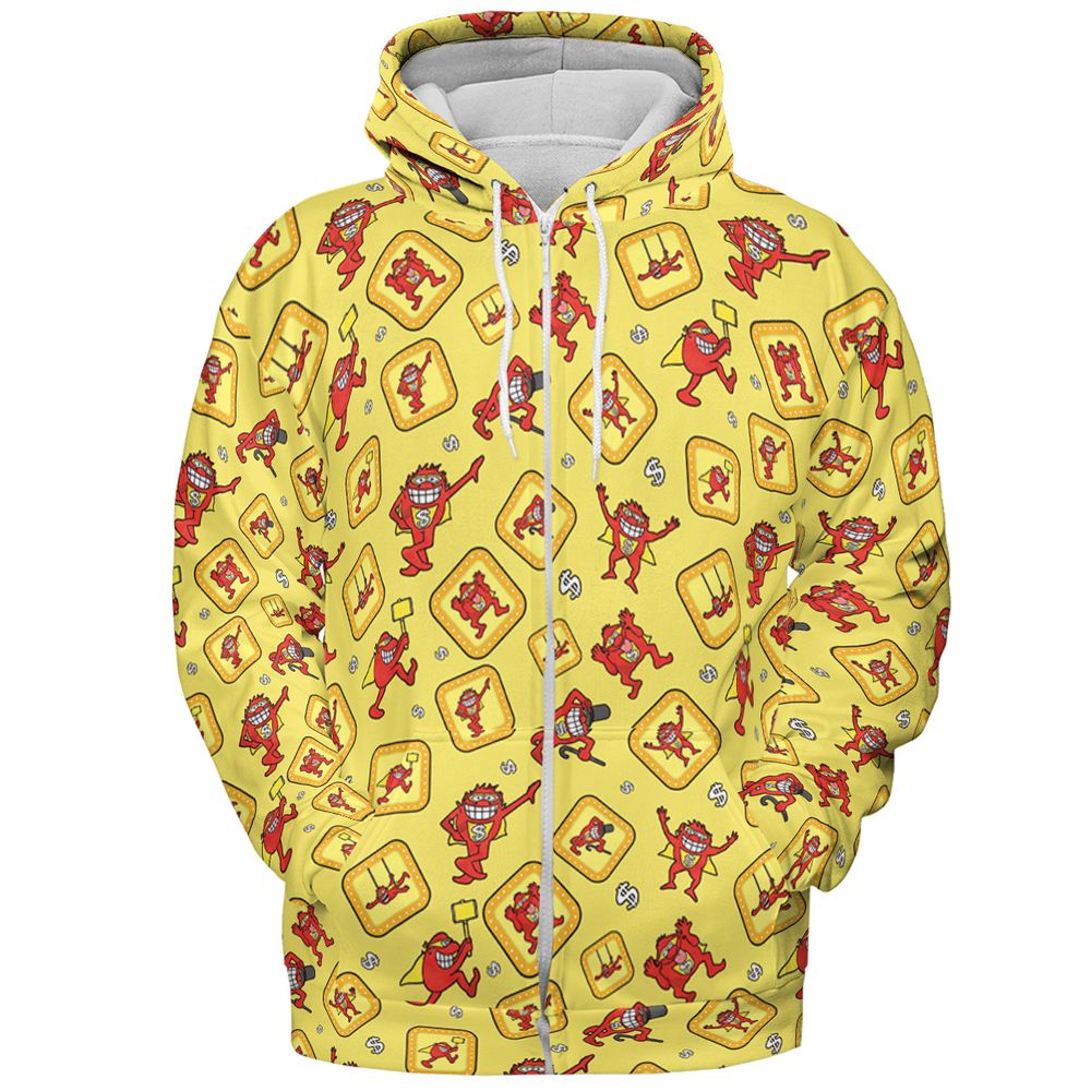 All-over Print Hoodie - HKRB3KL6 -  - 3
