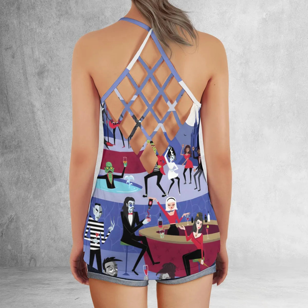 Criss Cross Tank Top - JN45CAK9