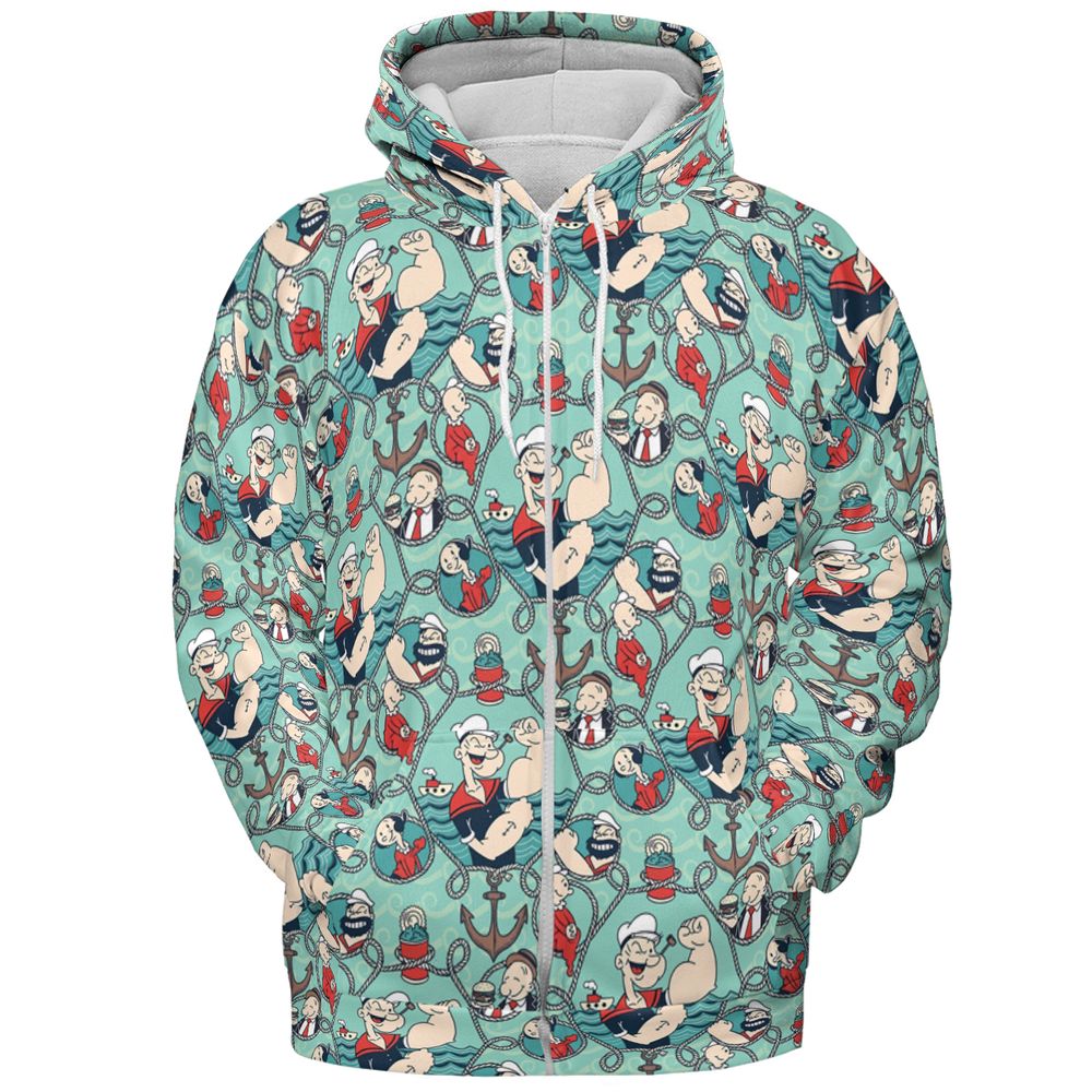 All-over Print Hoodie - KD5PPGXJ -  - 3