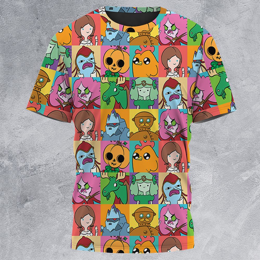All-Over Print Unisex T-Shirt - YXZ2UYBW -  - 3