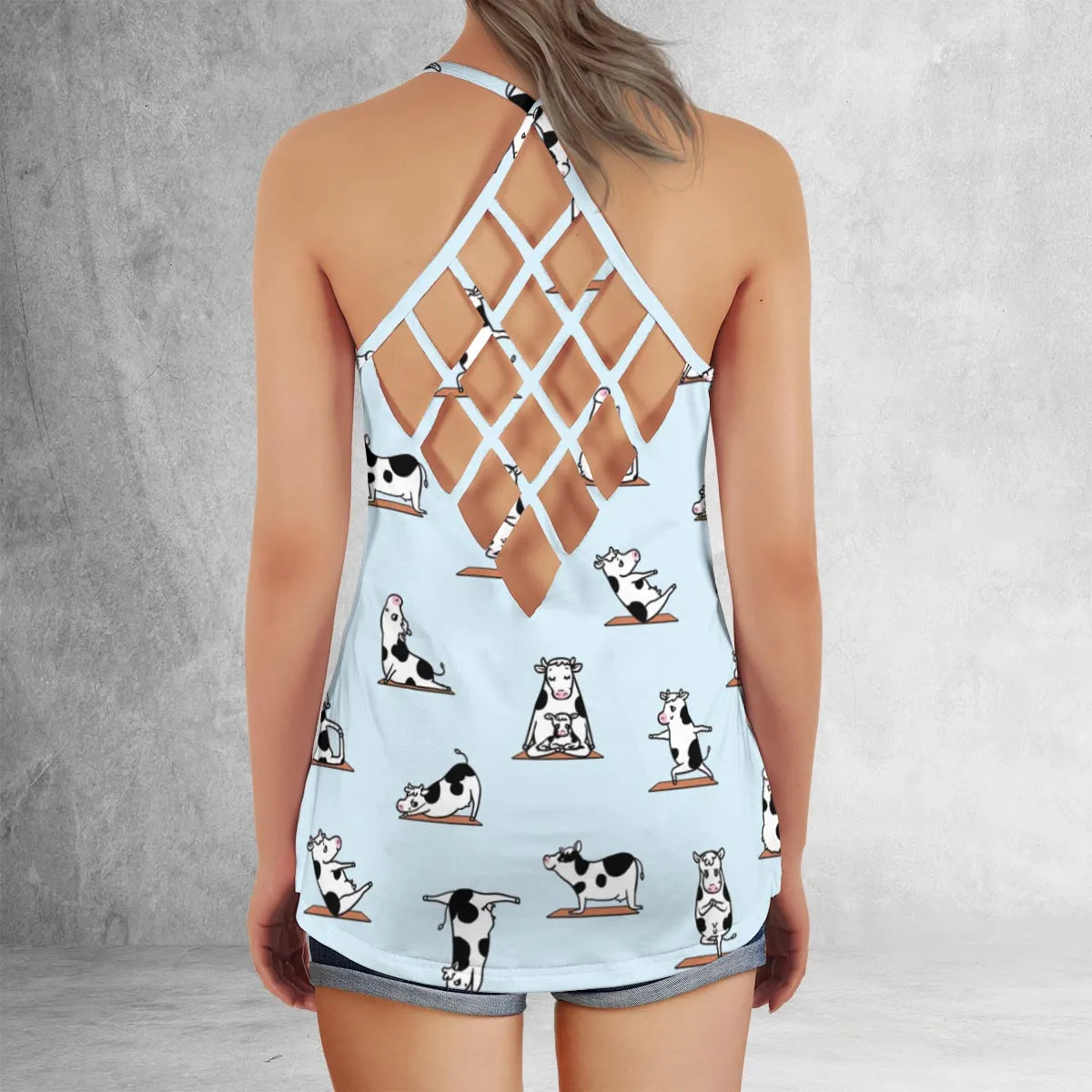 Criss Cross Tank Top - XS9VRJ24