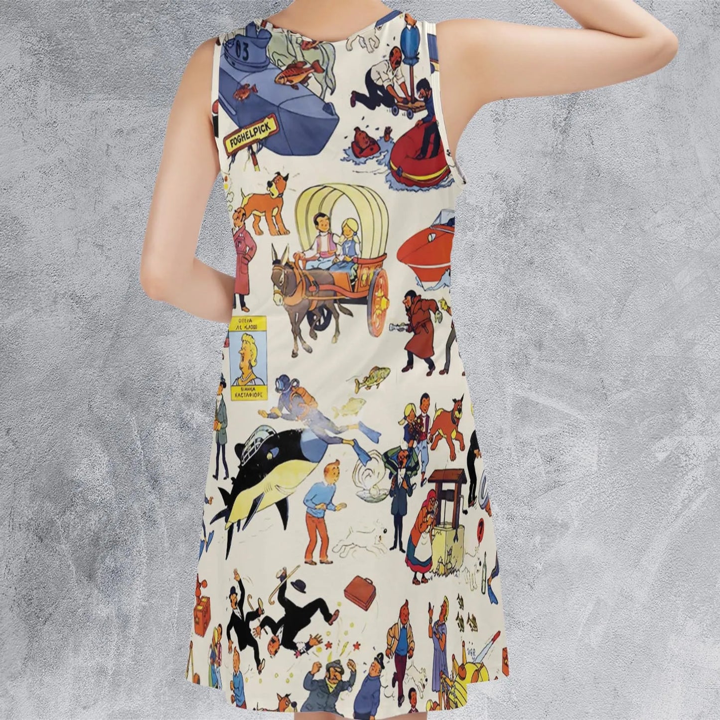 Sleeveless Dress - V8EAJ95Z
