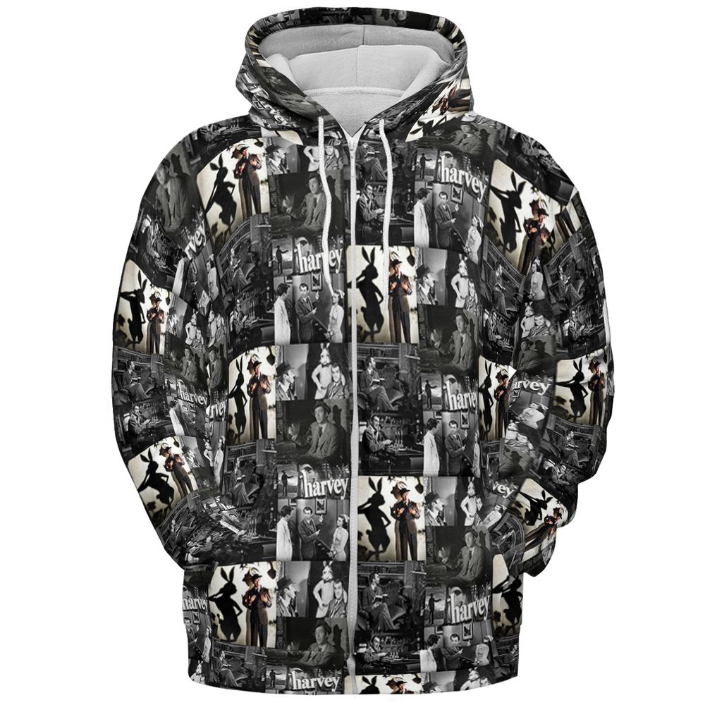 All-over Print Hoodie - E56GXTMZ -  - 3
