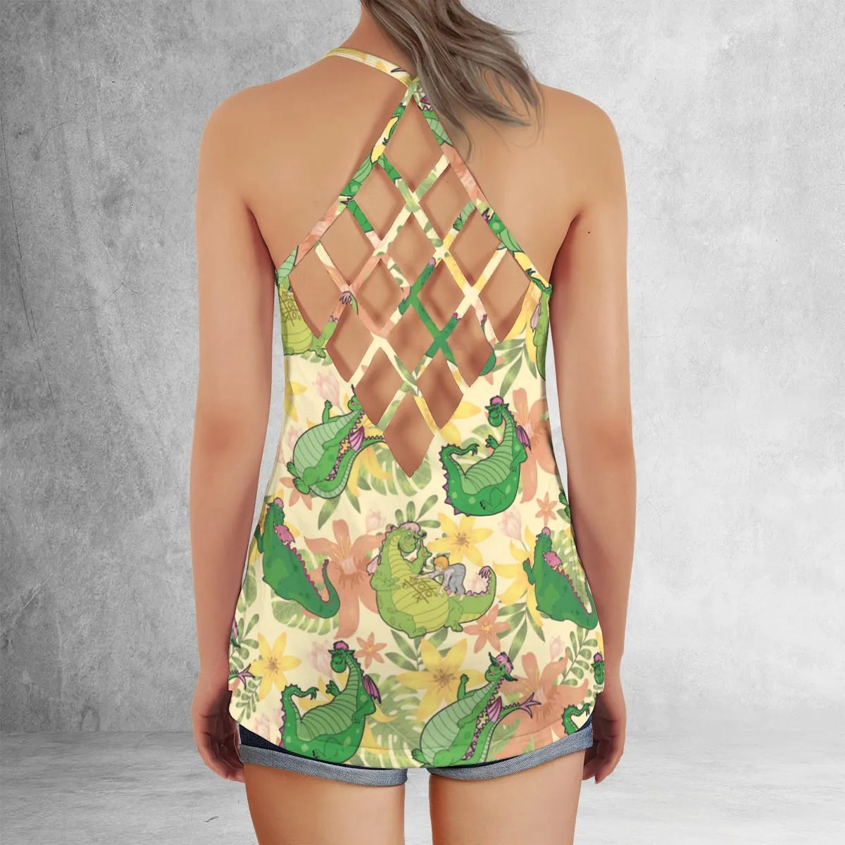 Criss Cross Tank Top - SYYZ5LL2