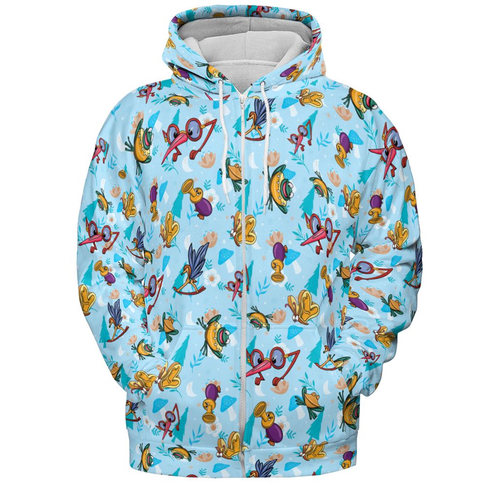 All-over Print Hoodie - 1GTZEMYN -  - 3