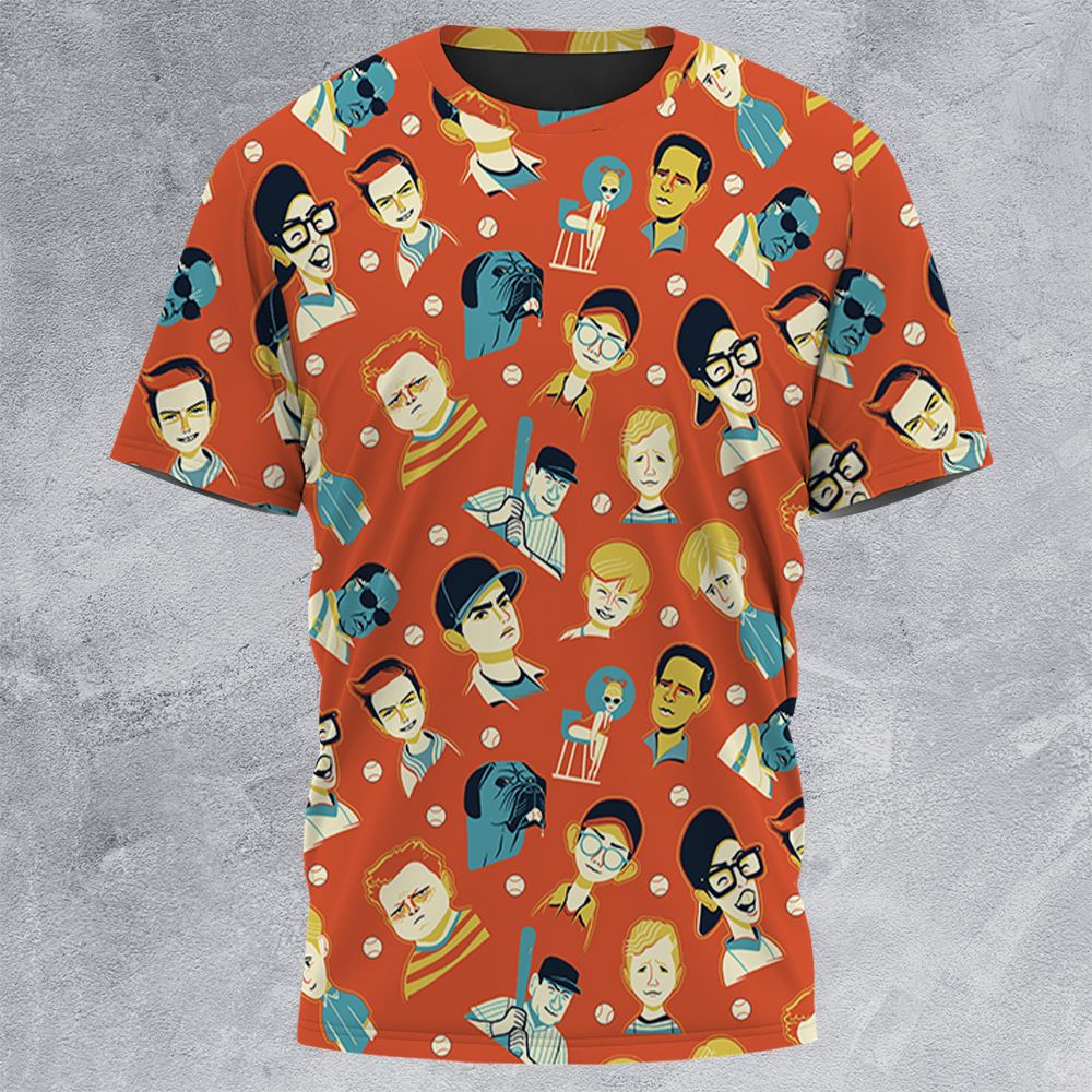All-Over Print Unisex T-Shirt - QKLD93XS -  - 3
