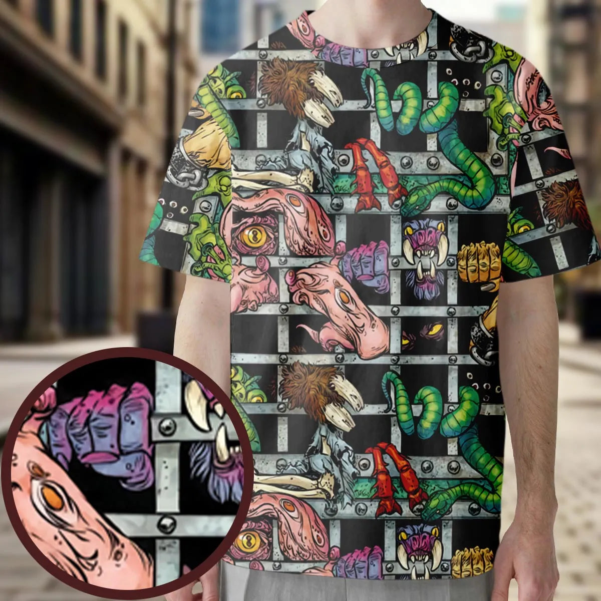 All-Over Print Unisex T-Shirt - 8ZRK393M