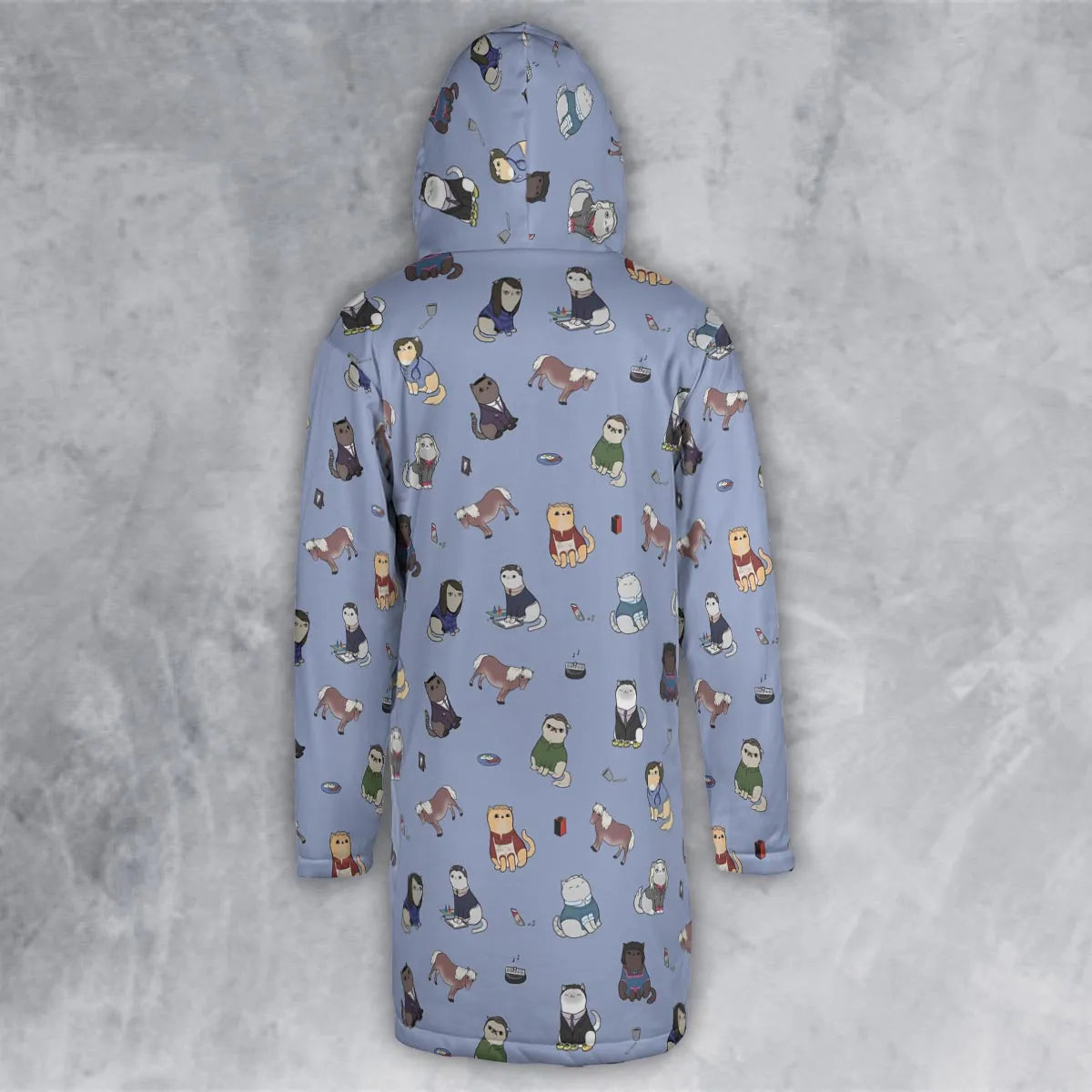 Hooded Cloak Coat - CPG1S9FR