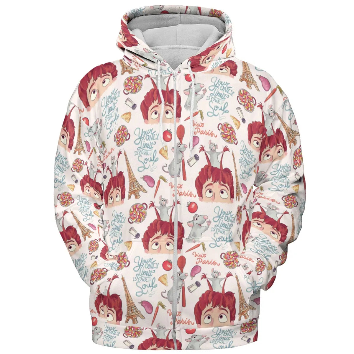 All-over Print Hoodie - B8GKND2S