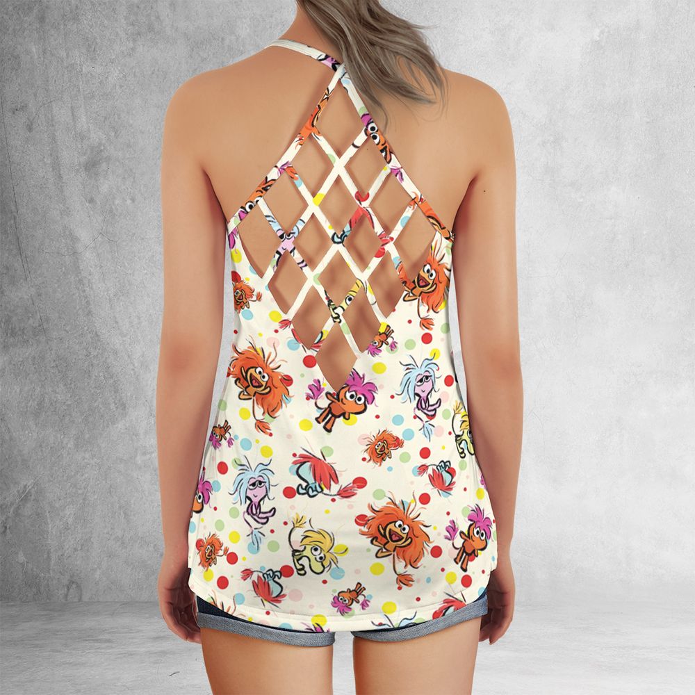 Criss Cross Tank Top - 73FS7WM1 -  - 3