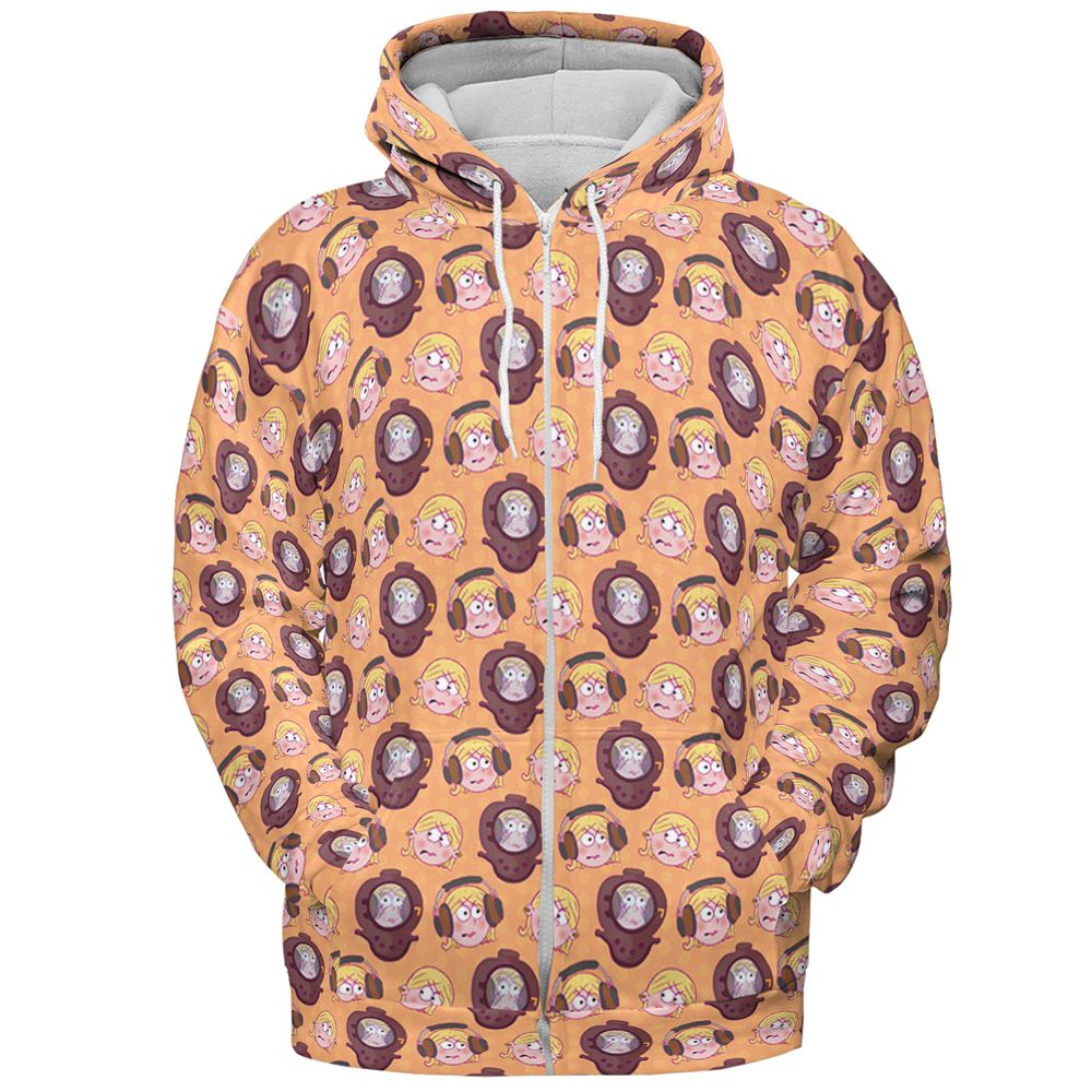 All-over Print Hoodie - Y7MSQCSC -  - 3