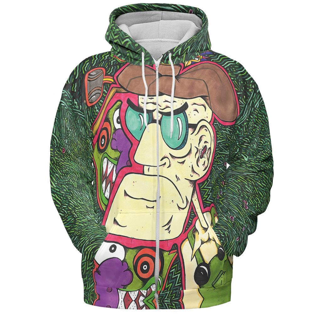 All-over Print Hoodie - N58AJZQQ -  - 3