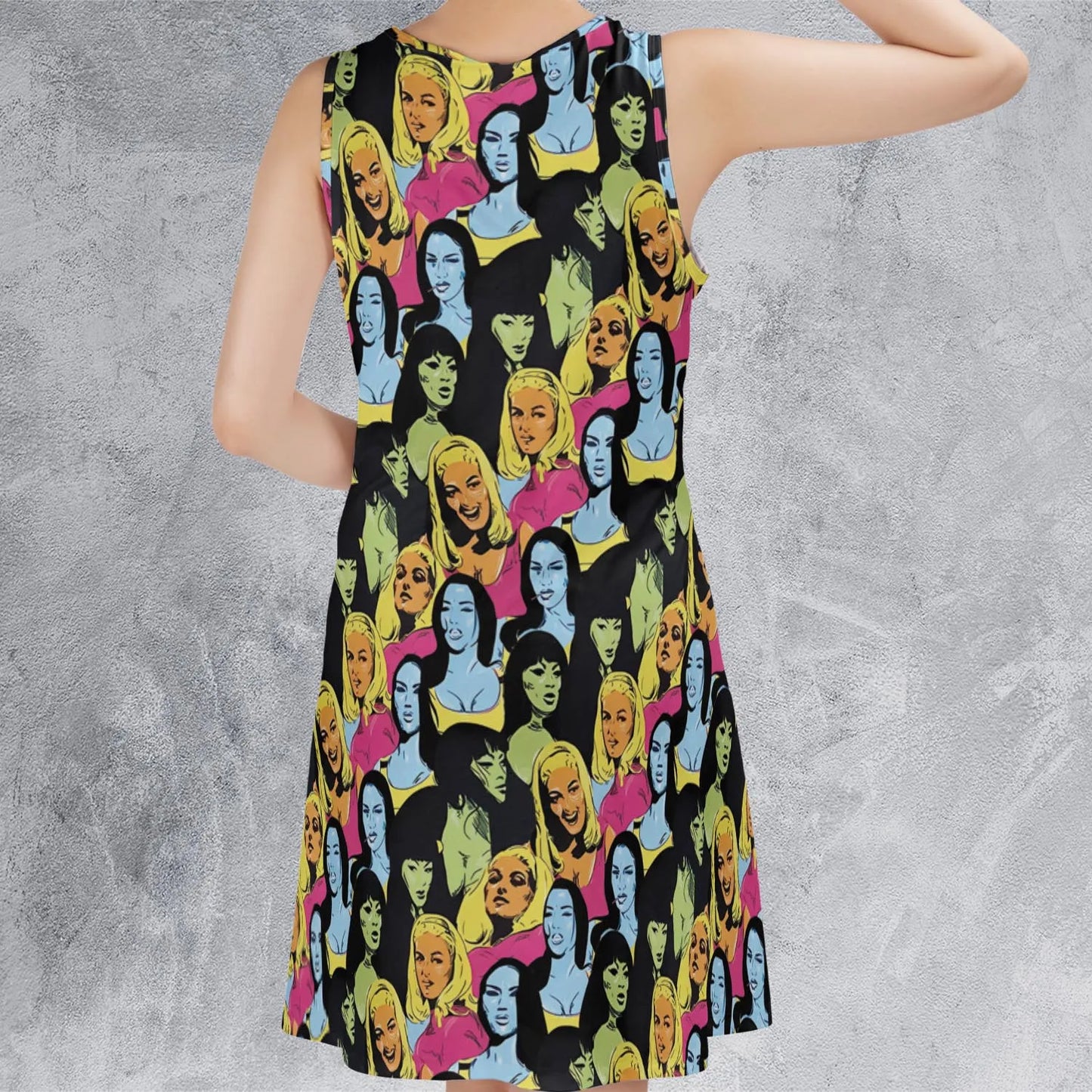 Sleeveless Dress - CZHUQXPU
