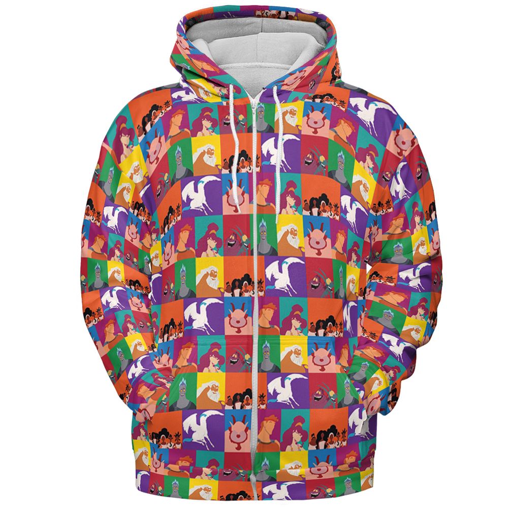 All-over Print Hoodie - NMWQ56WB -  - 3