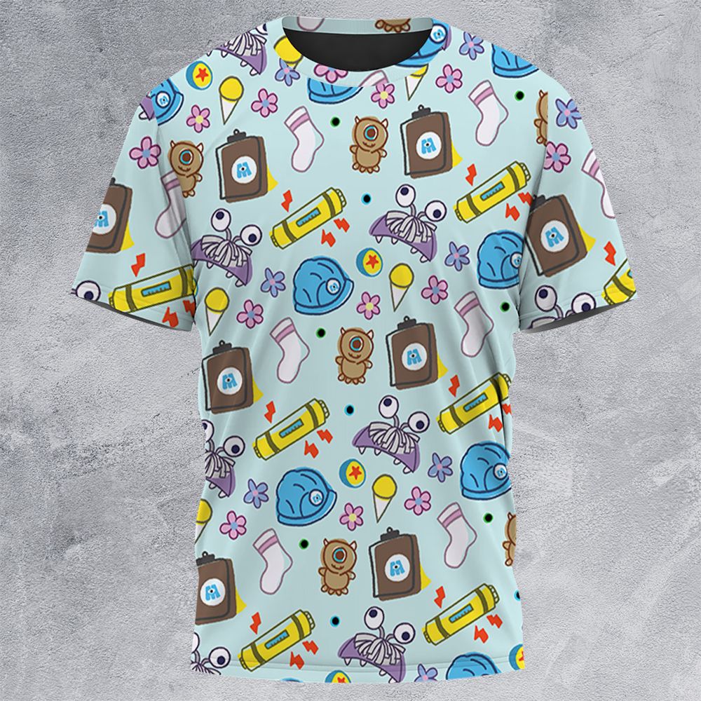 All-Over Print Unisex T-Shirt - TBY4768D -  - 3
