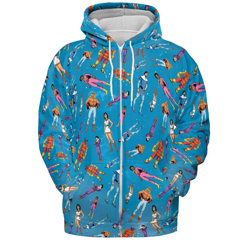 All-over Print Hoodie - B5RDT1BA -  - 3