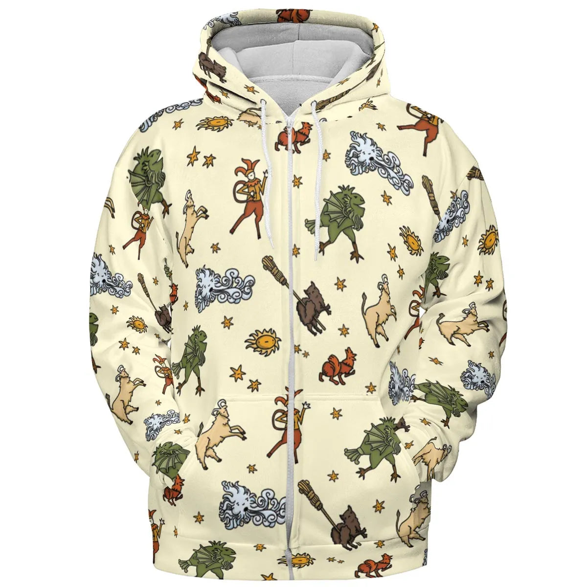 All-over Print Hoodie - NQR93PGU