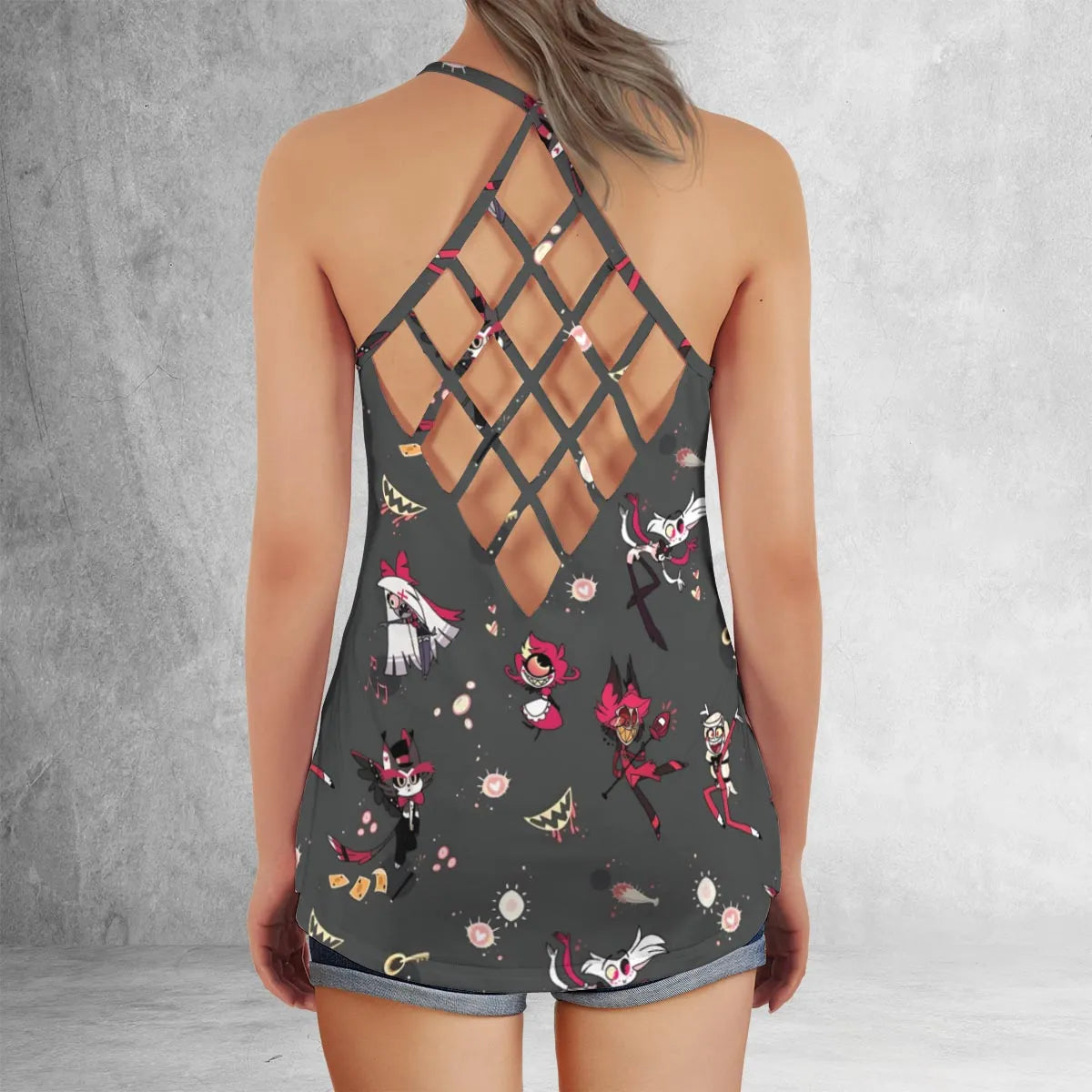 Criss Cross Tank Top - Z1W85A1N