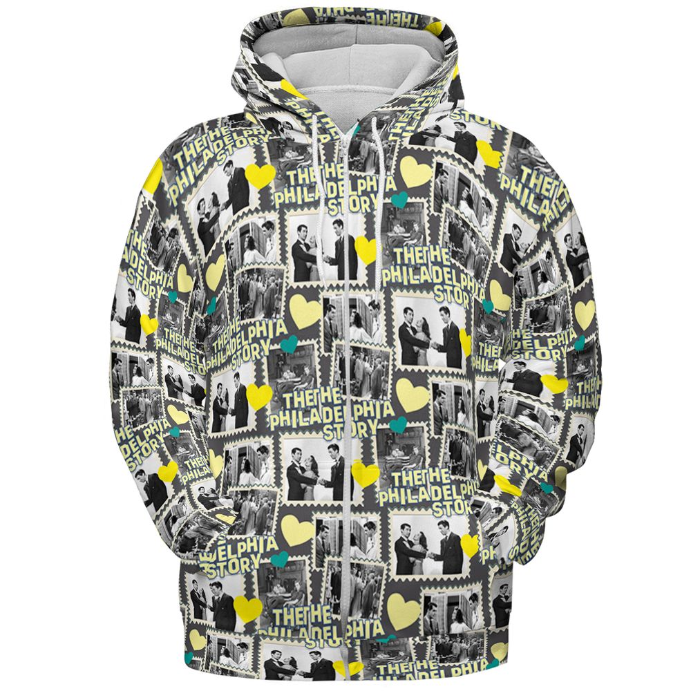 All-over Print Hoodie - V35HPN48 -  - 3