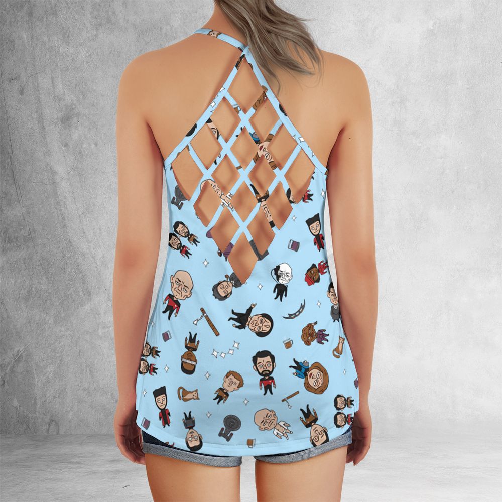 Criss Cross Tank Top - 8E94ZCCJ -  - 3