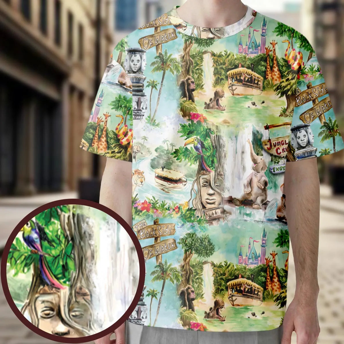 All-Over Print Unisex T-Shirt - FLM9UKA5