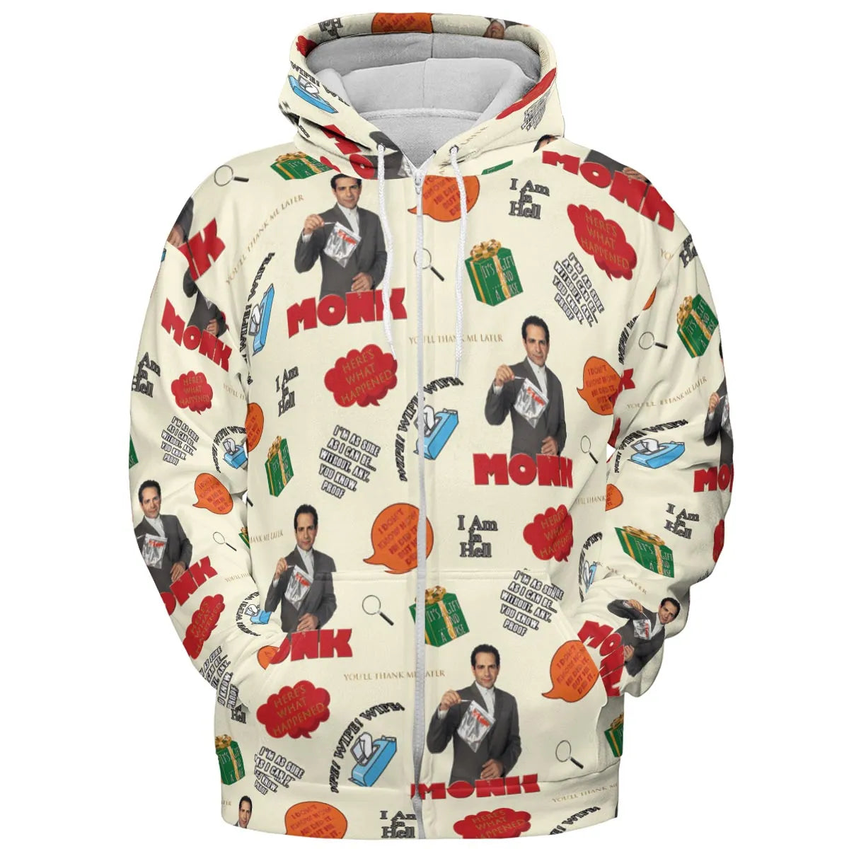 All-over Print Hoodie - 4TUCC7U6