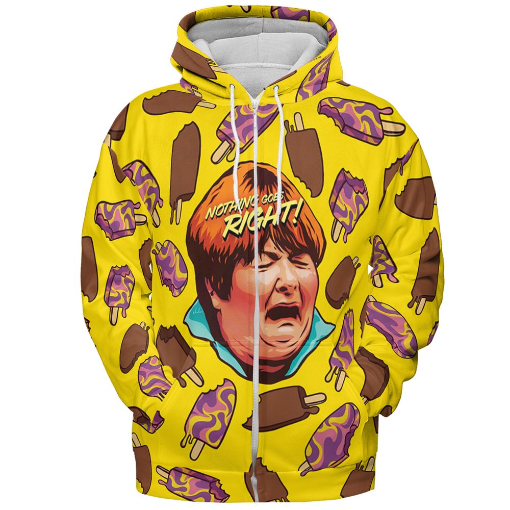 All-over Print Hoodie - VZW1R6YU -  - 3
