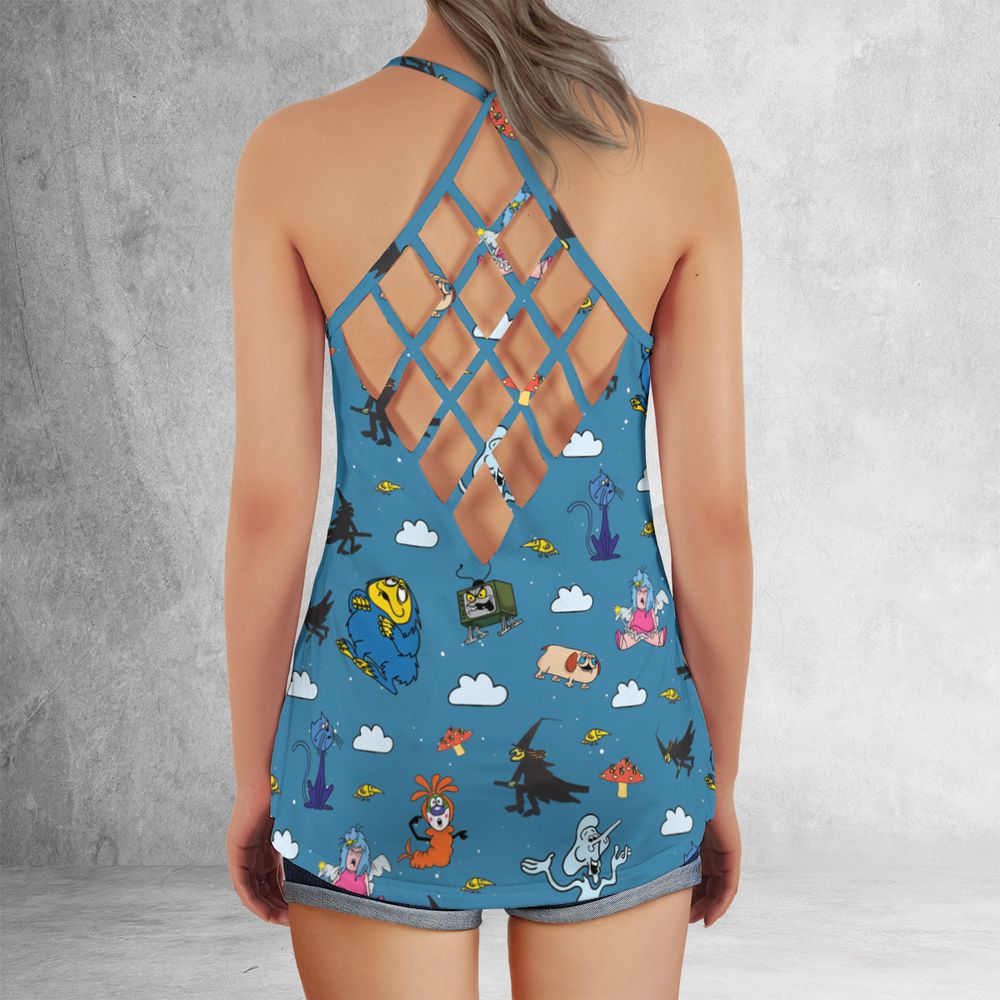 Criss Cross Tank Top - PXNV9GAW -  - 3