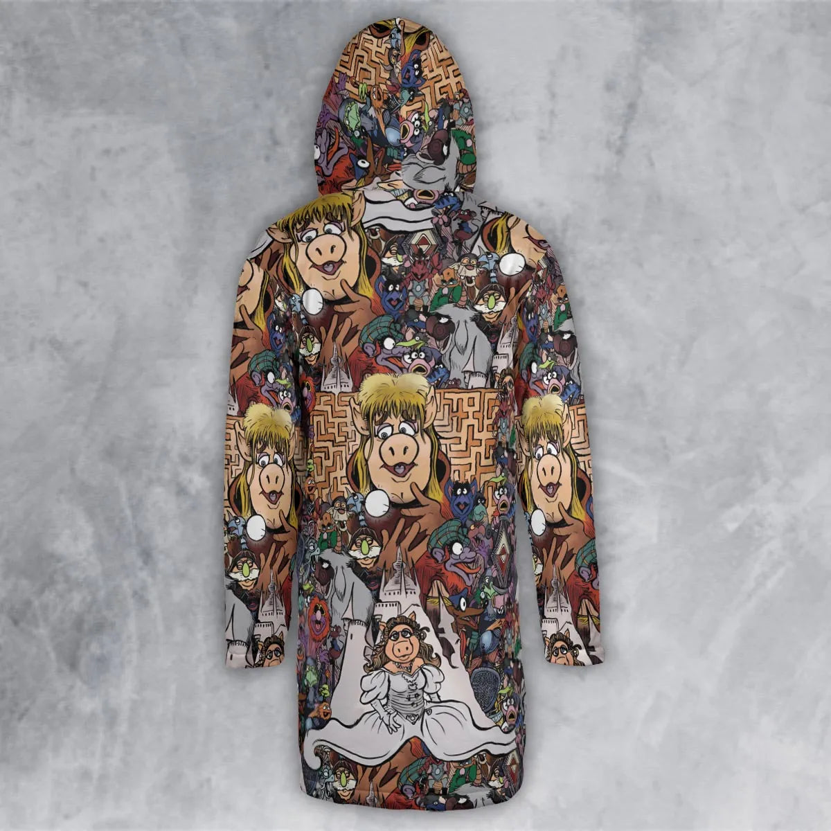 Hooded Cloak Coat - 6LYUAL91