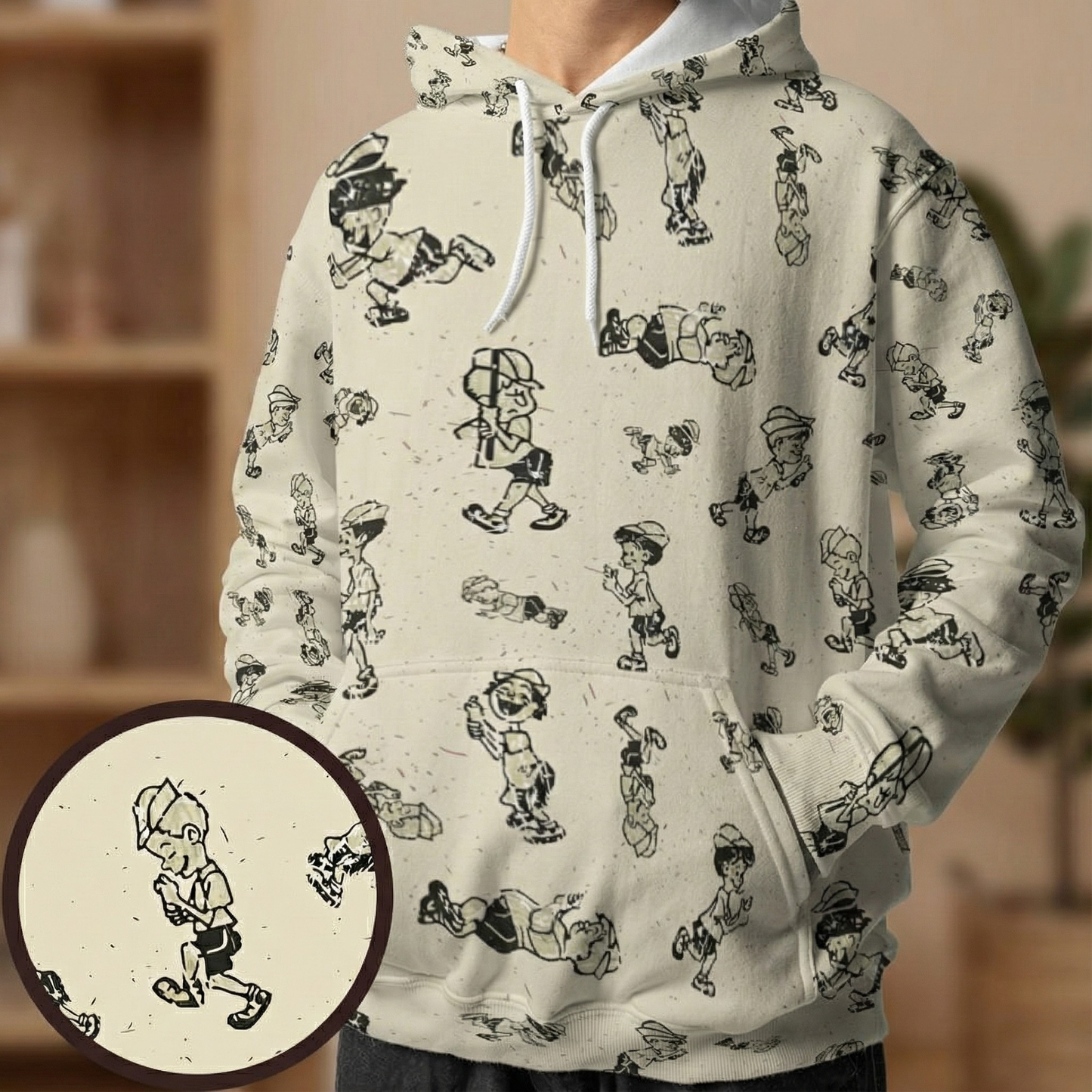 All-over Print Hoodie - EF4JZ7AW