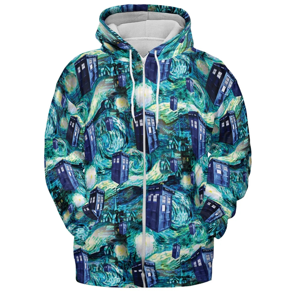 All-over Print Hoodie - 83KHNJFR