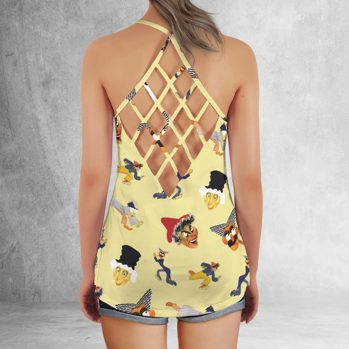 Criss Cross Tank Top - EN1ASV6E