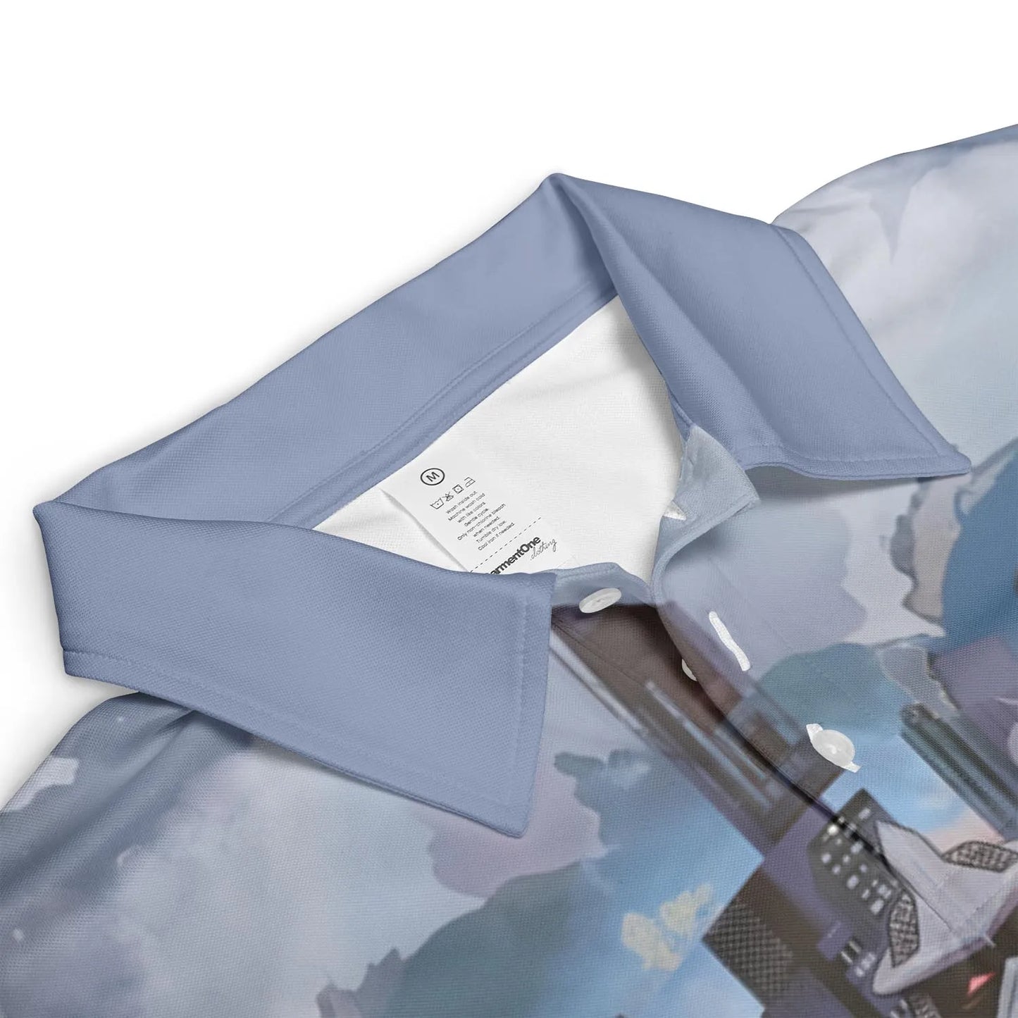AOP Men/Women Polo Shirt - QXRVP1SM